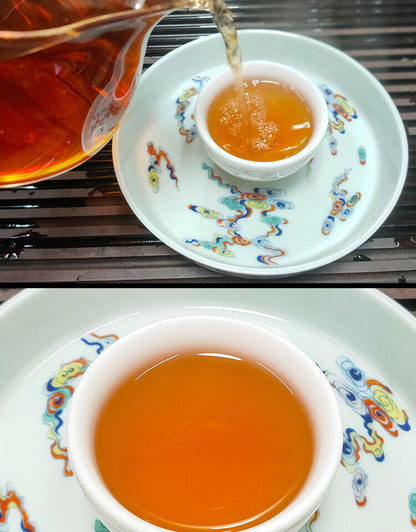 400g MengKu Hao Rongshi Yunnan Mengku Qizi Tea Biscuit Green Cake Raw Puer