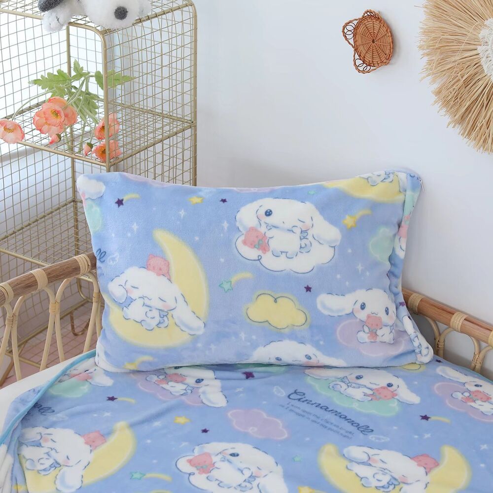 My Melody Kuromi Cinnamonroll Blanket Anime Plush quilt Soft Bed Couch Blanket