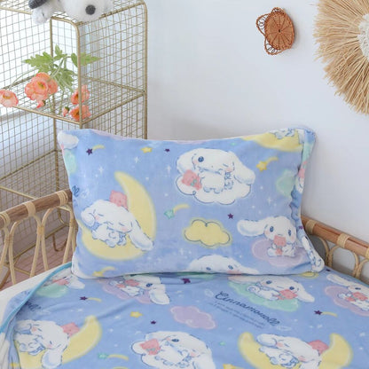 My Melody Kuromi Cinnamonroll Blanket Anime Plush quilt Soft Bed Couch Blanket