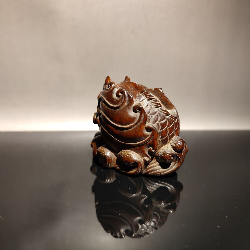 chinese dragon sculpture decor home decor statu Beautiful wood carving mini art