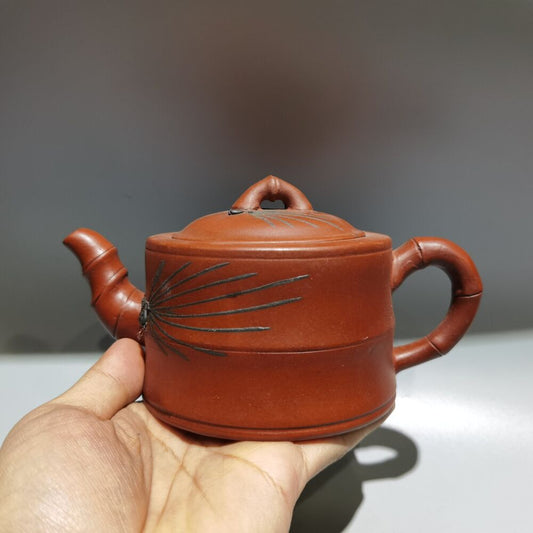 Vintage Chinese Yixing Purple Clay Teapot Zisha Ceremony Fashion Gift Teaware