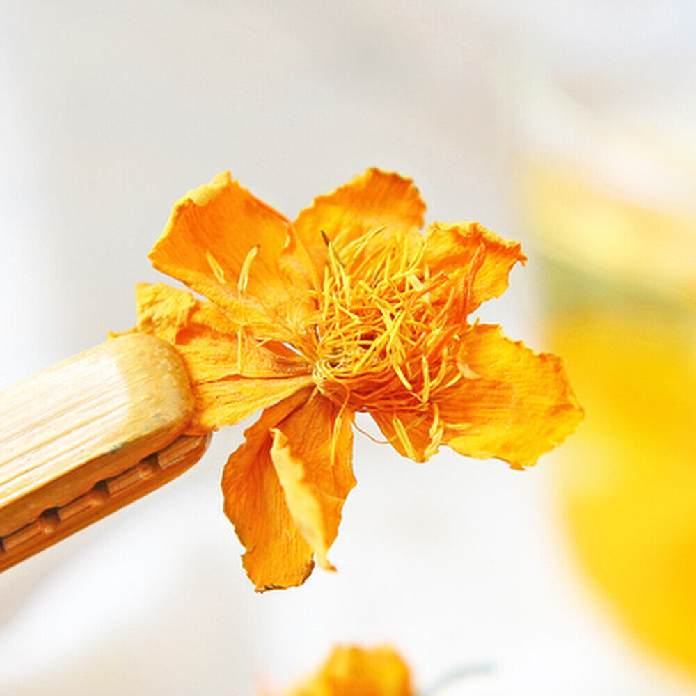 Dried Garden Nasturtium Flowers Tropaeolum Majus Indian Cres Organic Herbal Tea