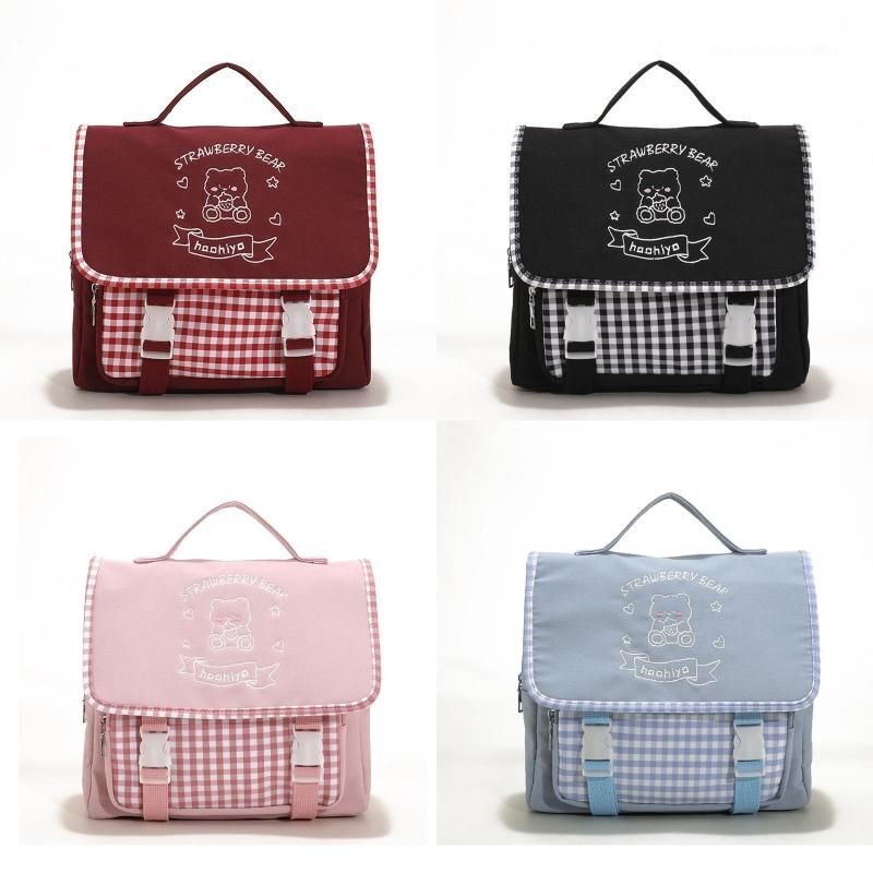 Fashion Backpack Women School Bags Teenager Shoulder Rucksack 29*25*8CM Blue/Red