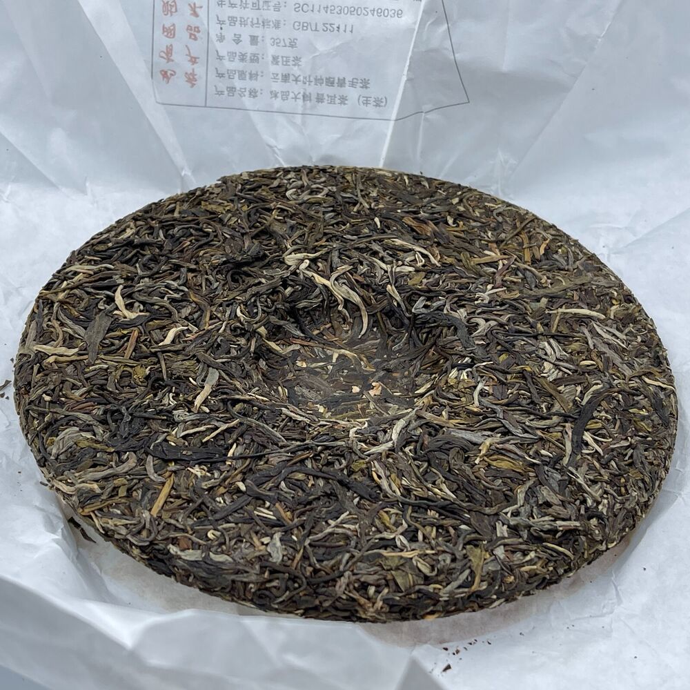 Pu-erh tea,2021,Gu jun,冰島大樹 iceland tree,357g,RAW