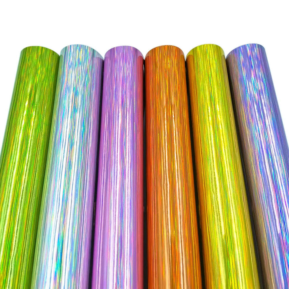 Wall Decoration Sticker Vinyl Craft Holographic Glitter Adhesive DIY Mugs Decals