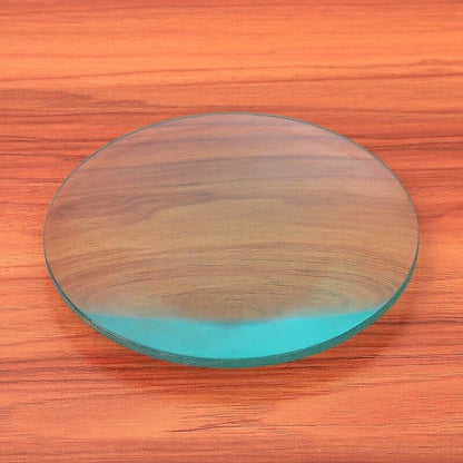 Convex Lens 150mm K9 Green Glass Spherical Mirror 3X Magnifying Large Magnifiers