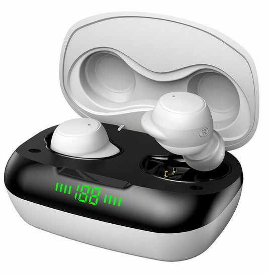 Bluetooth 5.0 Headset Wireless Earbuds Stereo Headphones Noise Cancelling Sport