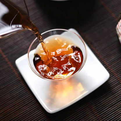 V93 * 2007 Yunnan Menghai Tea Dayi Puer Tuocha Premium Ripe Pu'er Pu Erh 250g