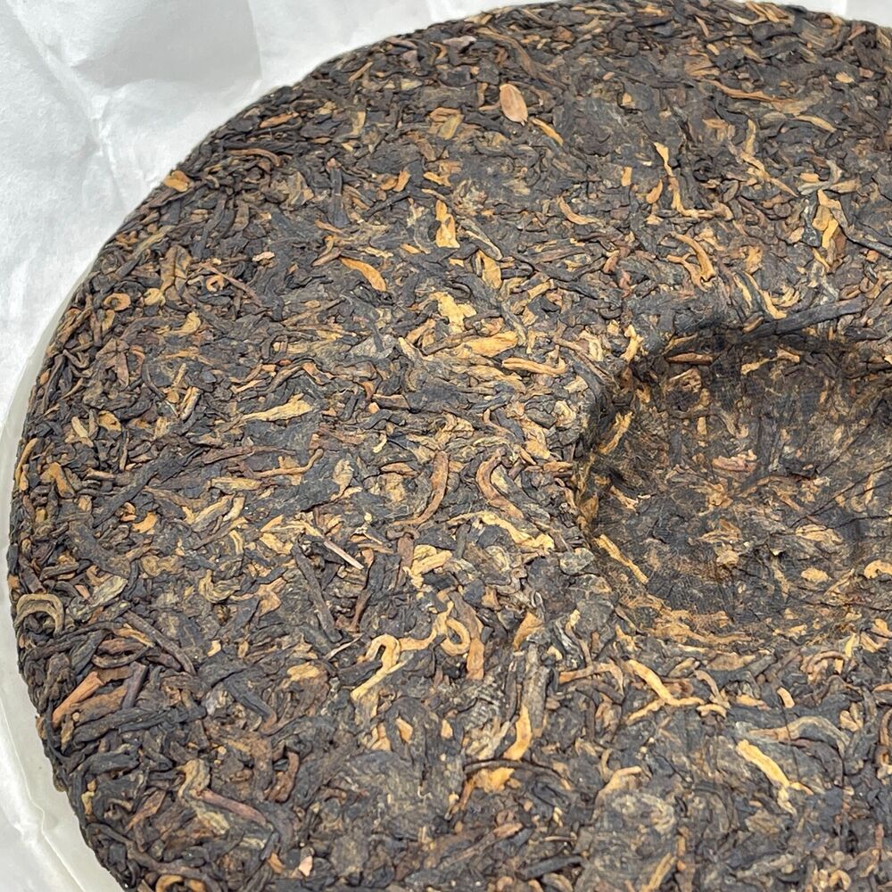 Pu-erh tea,2019,70th Anniversary Special Commemorative Cake,357g,Cooked