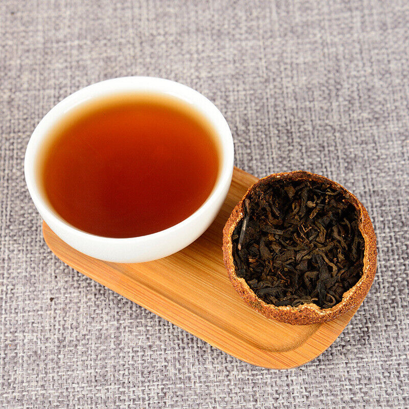 Xinhui Aged Chenpi Ripe Puer Tea Orange Skin Puerh Pu'er Loose Tea PEI YU 312
