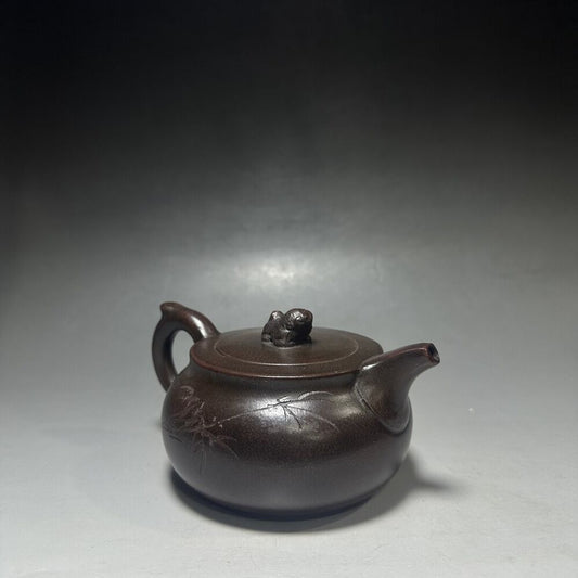 vintage chinese yixing purple clay teapot zisha ceremony teaware collection rare