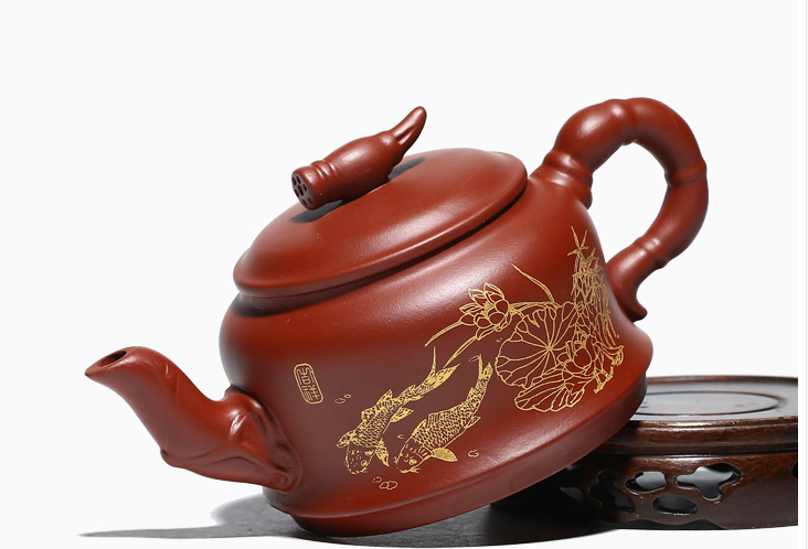 Chinese Yixing Zisha Clay Handmade Exquisite Teapot #522100