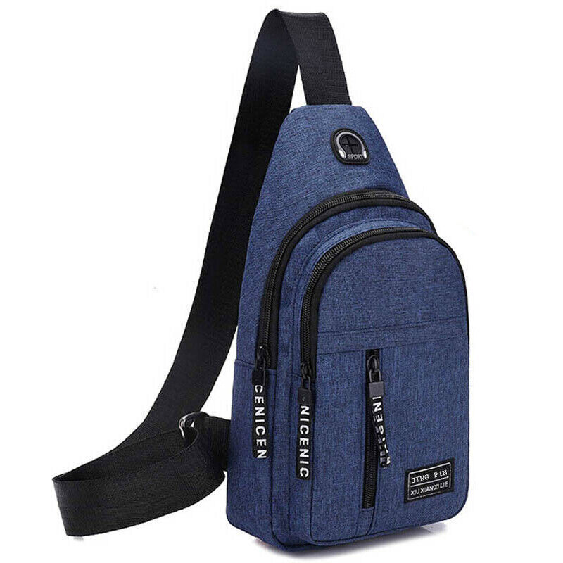 New Men Shoulder Bags Chest Bag Multifuncional Crossbody Bags Travel Sling ~URBT