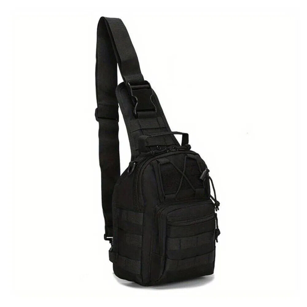 Versatile Tactical Sling Backpack Body Chest Bag Hiking Hunting Carry Bag