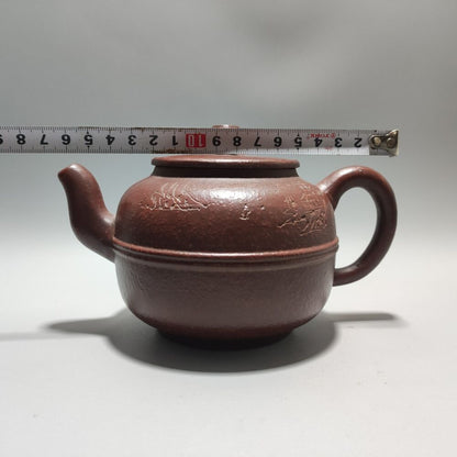 Vintage Chinese Yixing Purple Clay Teapot Zisha Ceremony Teaware Collection Rare