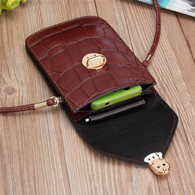 Phone Mini Bags Clutches Shoulder Bag Leather Women Handbag Black Handbag Flap