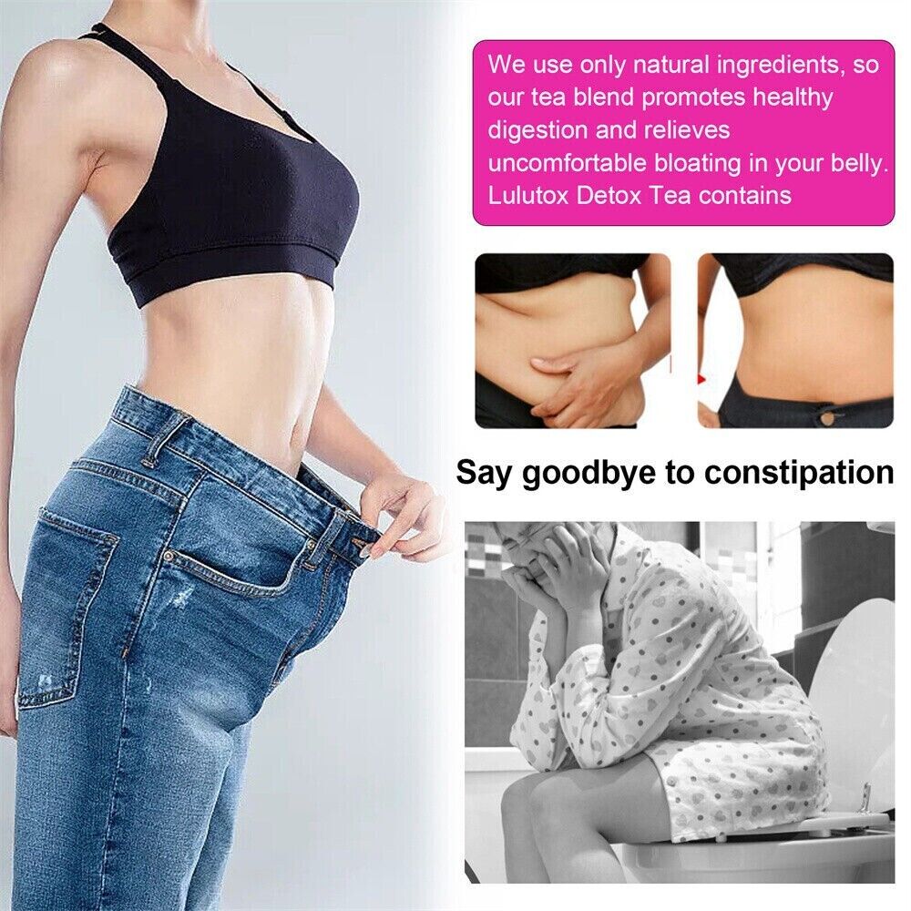28pcs Detox Tea - All-Natural, Supports Healthy Weight, Helps Reduce Bloating