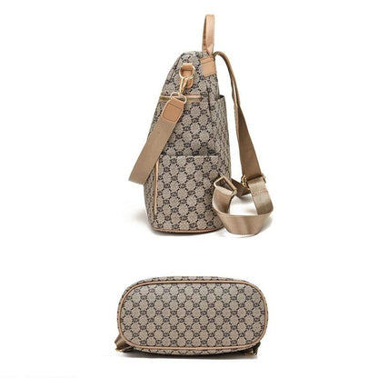 Women's Traval Bacpacks Ladies Back Pack PU Leather Pattern Women Bag