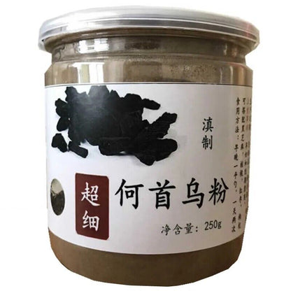 250g Wild Powdered Yunnan Fo-ti Prepared Polygonum Multiflorum He Shou Wu