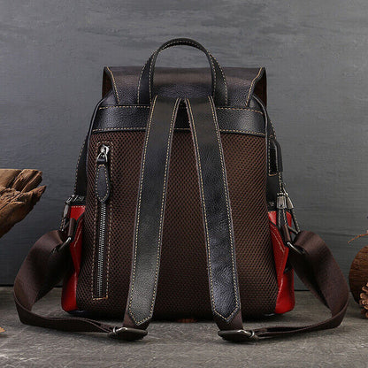 Luxury Women Bag, New Desinger Top Cow Leather Embossed Backpack, Retro Rucksack