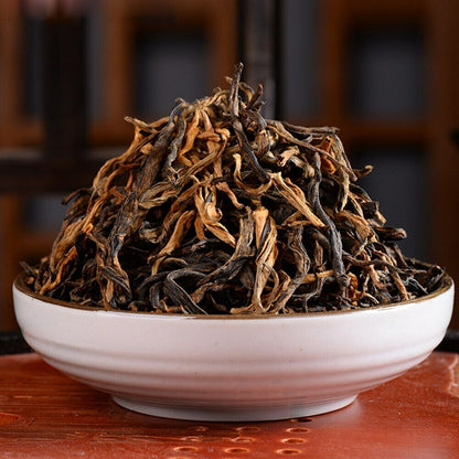 2023 Chinese Tea Yunnan Black Tea FengHetang Dian Hong Dianhong Maofeng Tea 500g