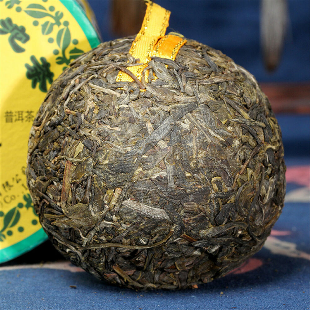 Xiaguan Golden Silk Cha Pu-erh Tea Top Tuo Cha Natural Cha Pu'erh Green Tea 100g