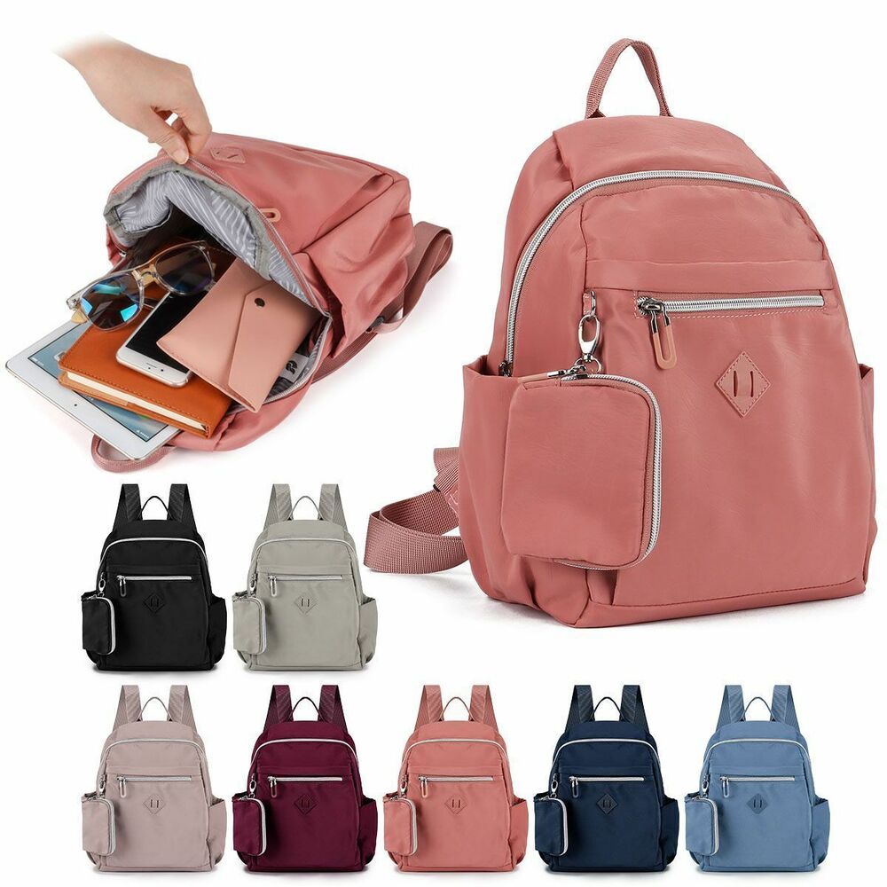Fashion Women/Girl Nylon Large Backpack Travel School Bag Shoulder Bag Rucksack