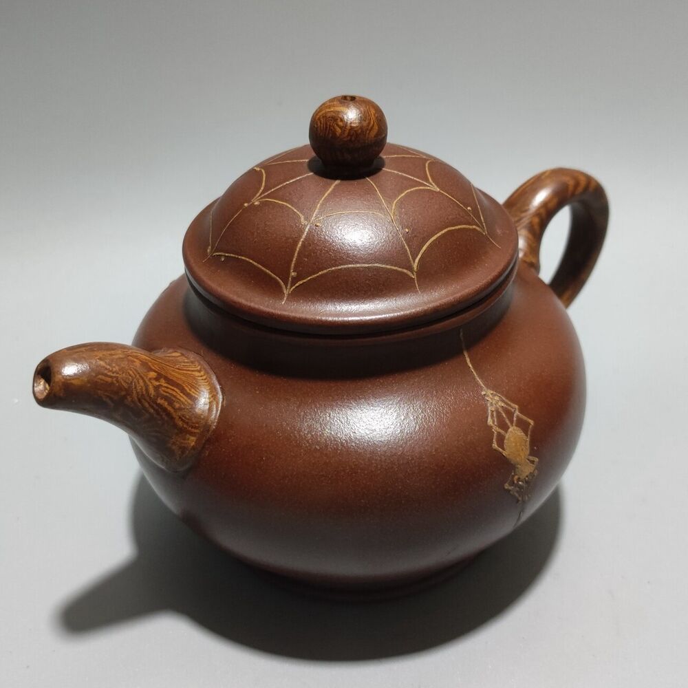 Vintage Chinese Yixing Purple Clay Teapot Zisha Ceremony Teaware Collection Rare