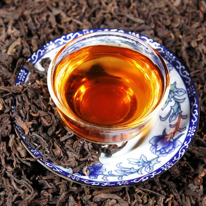 Yunnan Pu'er Black Tea Organic Tea China Royal Cooked Puerh Tea Loose Leaf