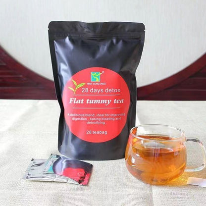 Natural Herbal Flat Tummy Tea Detox Blend Weight Loss & Fat Burner Slimming tea