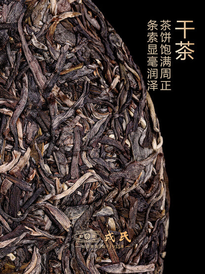 MENGKU Mangfei Ancient Tree Raw Pu'er Muyechun Puer Tea Pu-erh Tea 2013 500g Raw