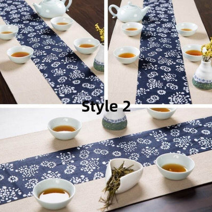 Burlap Table Mat|Tea Mat|Chinese Style Table Mat|Tea Ceremony Accessories