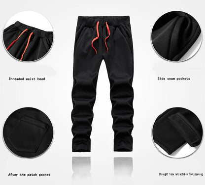 Sports Jacket Pants Suits Men's Coats Trousers Sets Set Tracksuit Sweatshirts