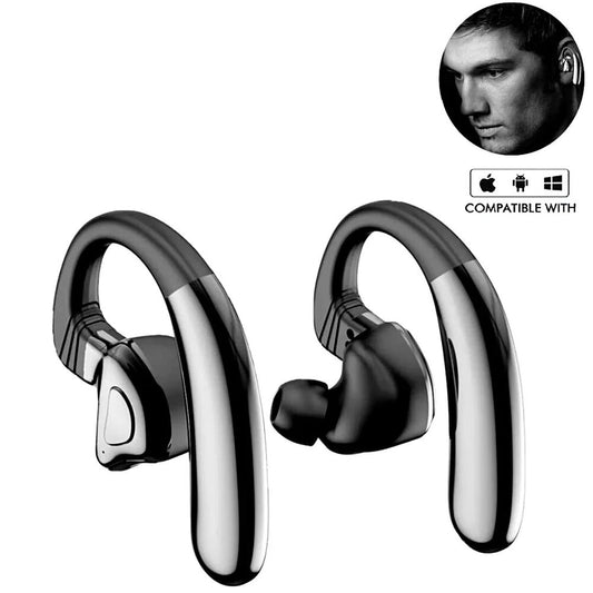 Pair Trucker Wireless Bluetooth 5.0 Earpiece Headset Earbud Noise Canceling