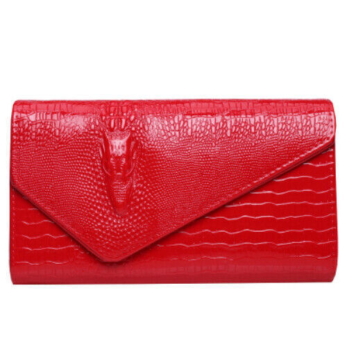 women Chain bag handbag cluth faux Leather Evening Shoulder Bag