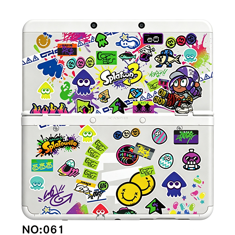 46‑Design Limited Themed Shell Cover Plates for New Nintendo 3DS