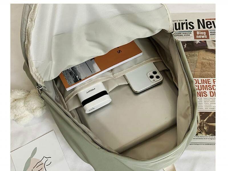 Women Backpack Pendant Nylon WomenS Rucksack CollegeTeenage Girls Bagpack