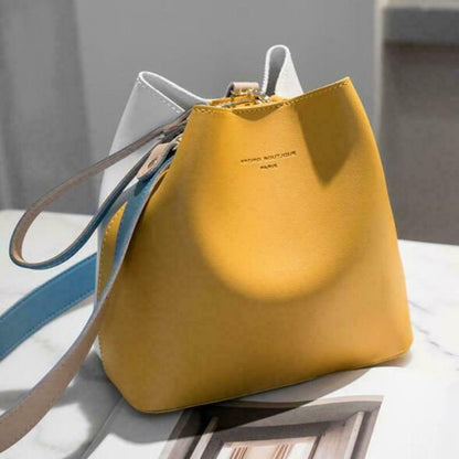Designer Leather Bucket Bags Handbag Tote Women's Satchel Crossbody Shoulder Bag