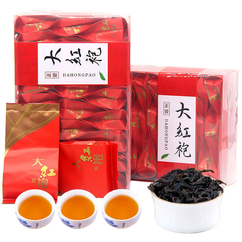 Dahongpao Rock Tea Strong Aroma Cinnamon Oolong Tea 20 Bags 100g