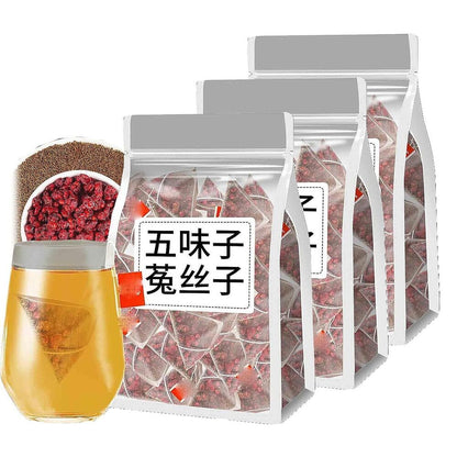 Five Flavors Goji Berry Tea Men Essential Wolfberry Schisandra Dodder Energy Tea