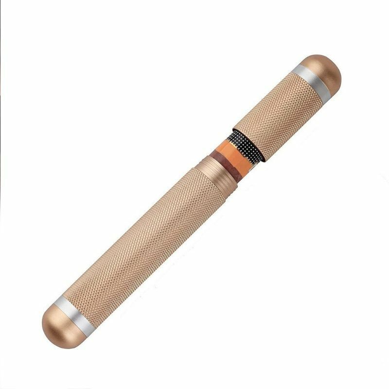 Travel Cigar Box Cigarettes Case Mini Humidor Moisture Storage Tube Jar 175x25mm