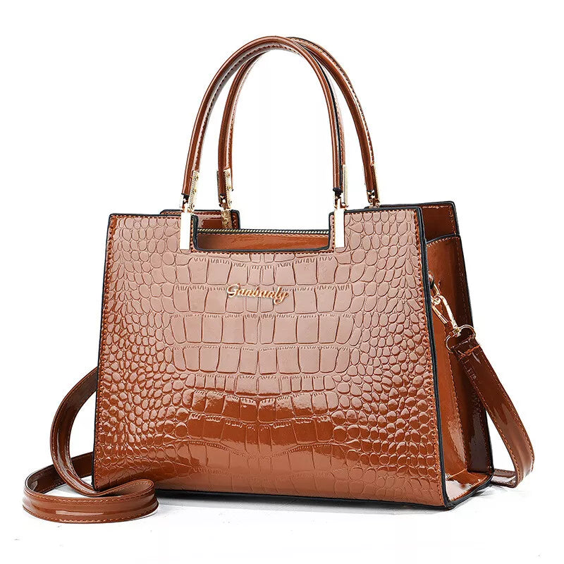 Fashion Women's PU Leather Handbag Messenger Bags Shoulder Female Crossbody Tote
