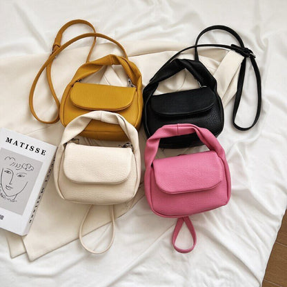 Top Handle Tote Cute Crossbody Bags Women PU Leather Shoulder Handbags