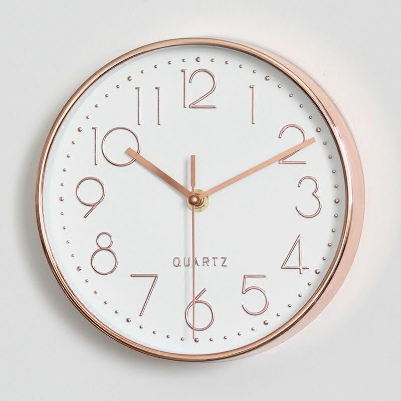 Antique Designer Watches 8/10/12/14" Plastic Quartz Silent Wall Clock Home Decor