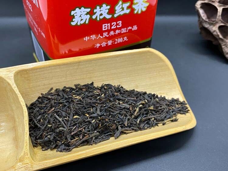 200g B123 Golden Sail Brand China Lichee Flavored Black Tea Lychee Black Tea