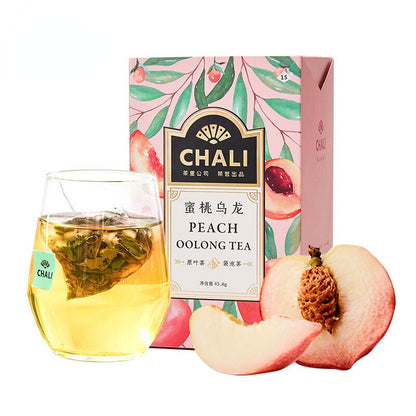 Brew Tea Fruit Tea Healthy Drink New Organic Peach Oolong Tea Hot Cold 3g*15bags