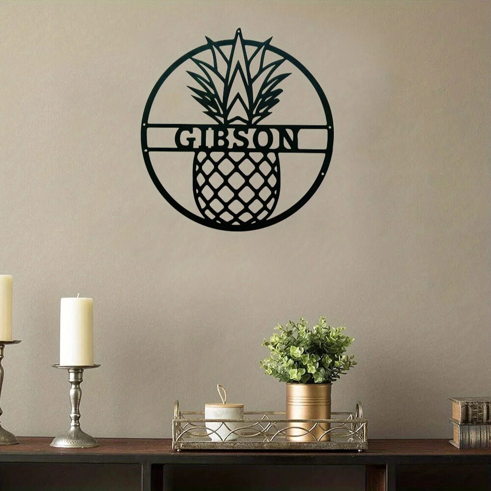 Pineapple Metal Art Wall Decoration Wall Hanging, Kitchen, Home Decoration