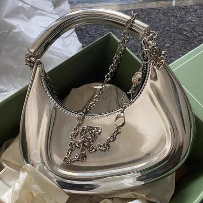 Handbags Trend Shoulder Bag Chain Pu Leather Casual Hobos Crossbody Bags