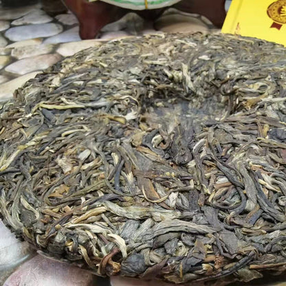 357g Yunnan Pu'er Raw Tea 2021 Panda Banzhang Raw Pu-erh Tea Cake Puerh Cake Tea