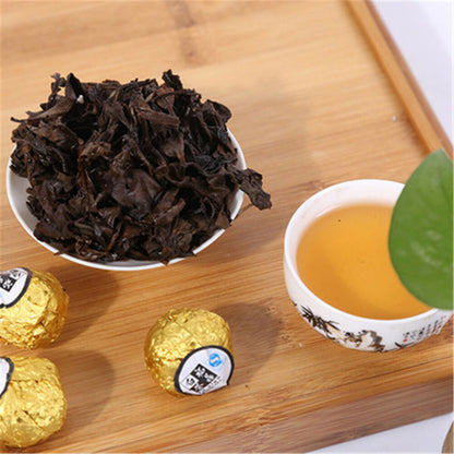 Spherically Aged Shou Mei Longevity Eyebrow White Tea Handmade -